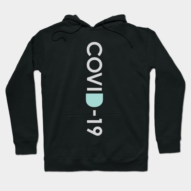 covid-19 Hoodie by Bravetee